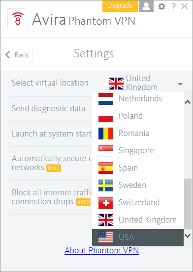 Avira Phantom VPN 