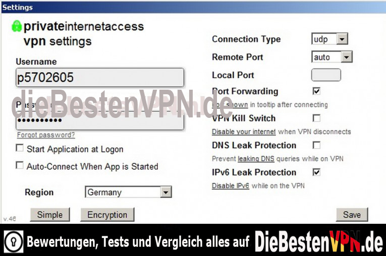 Private internet access Erfahrung