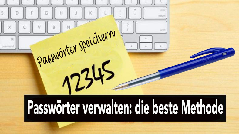Sichere Passwörter speichern
