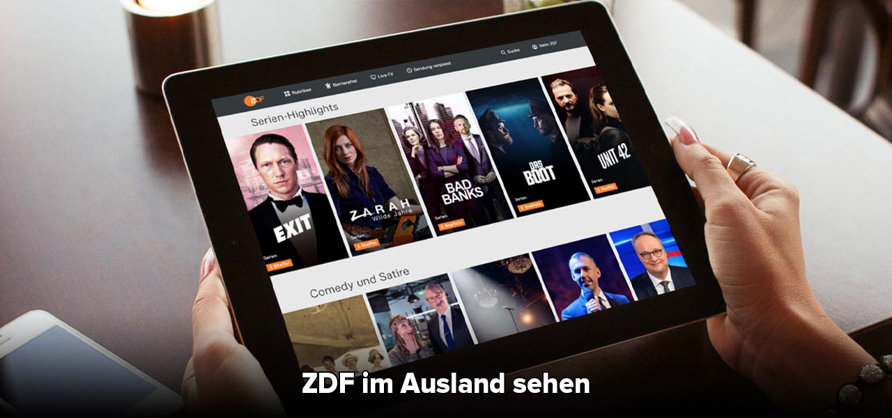 ZDF im Ausland sehen